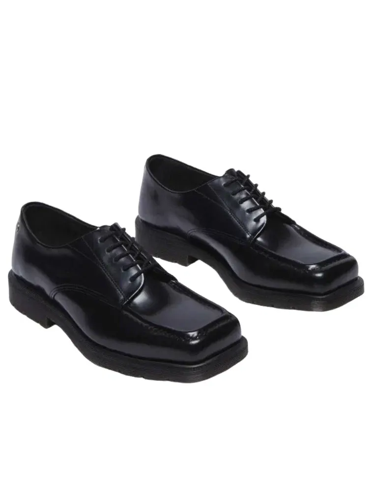 Туфли мужские Dr. Martens Durrow 5i Buttero, кожаные, с шнуровкой — изображение 3 из 5, черный