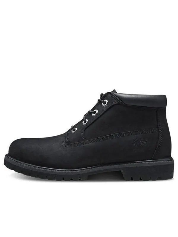 Кроссовки nellie chukka waterproof wide fit boots 'black' Timberland — изображение 1 из 4, черный