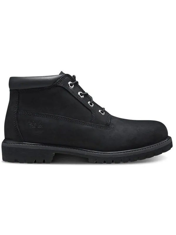 Кроссовки nellie chukka waterproof wide fit boots 'black' Timberland — изображение 2 из 4, черный