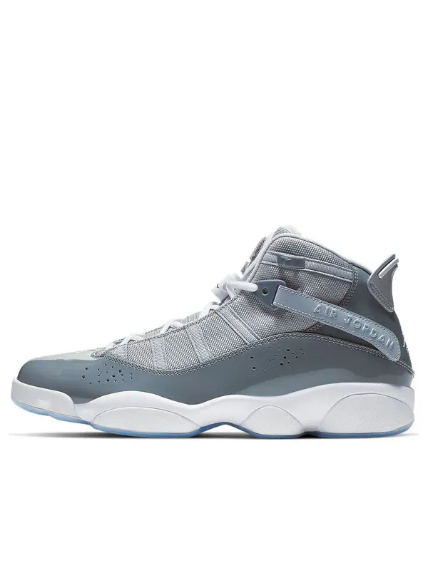 Кроссовки 6 колец Air Jordan — изображение 1 из 4, серый/белый