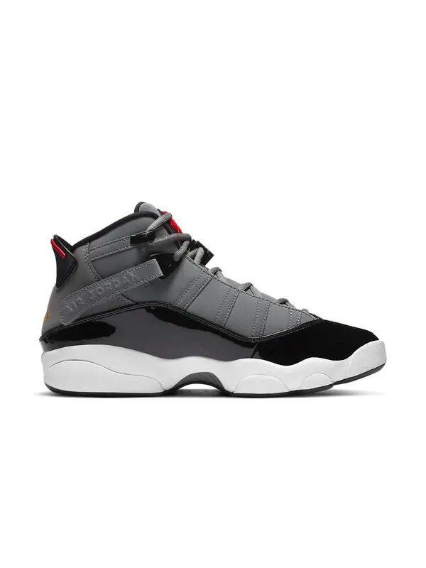 Кроссовки 6 колец Air Jordan — изображение 2 из 4, серый/черный