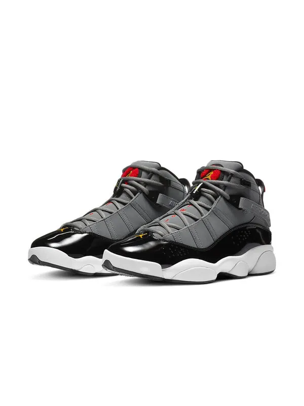 Кроссовки 6 колец Air Jordan — изображение 3 из 4, серый/черный