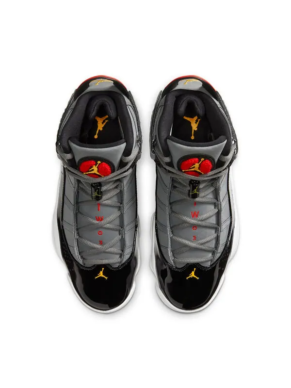 Кроссовки 6 колец Air Jordan — изображение 4 из 4, серый/черный