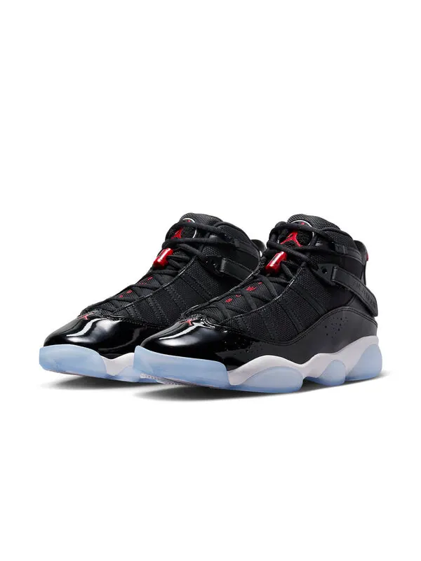 Кроссовки 6 rings 'black gym red' Air Jordan — изображение 3 из 4, черный/белый/красный