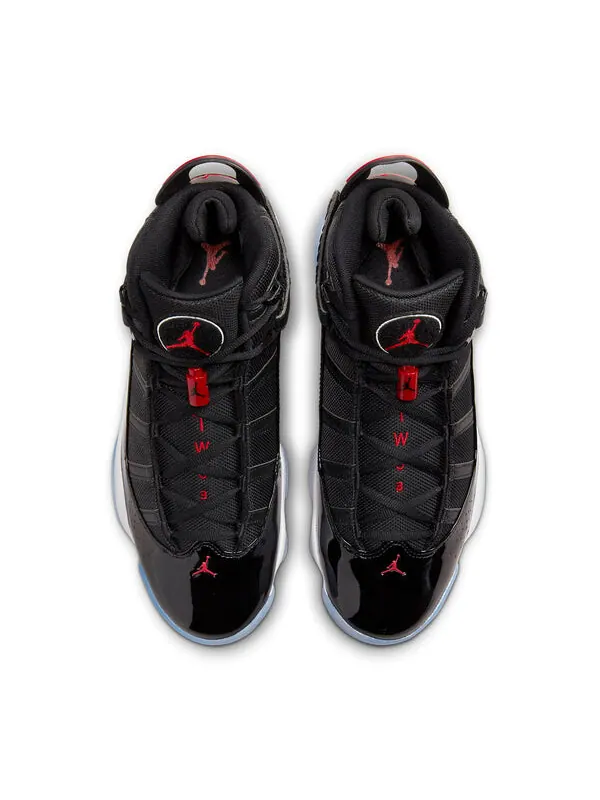 Кроссовки 6 rings 'black gym red' Air Jordan — изображение 4 из 4, черный/белый/красный