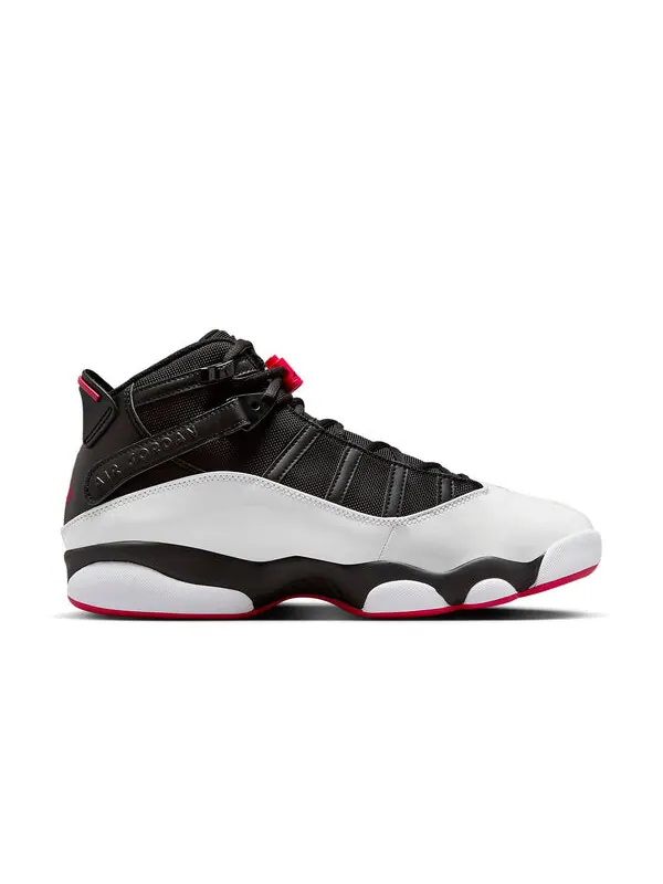 Кроссовки 6 колец Air Jordan — изображение 2 из 4, черный/красный/белый