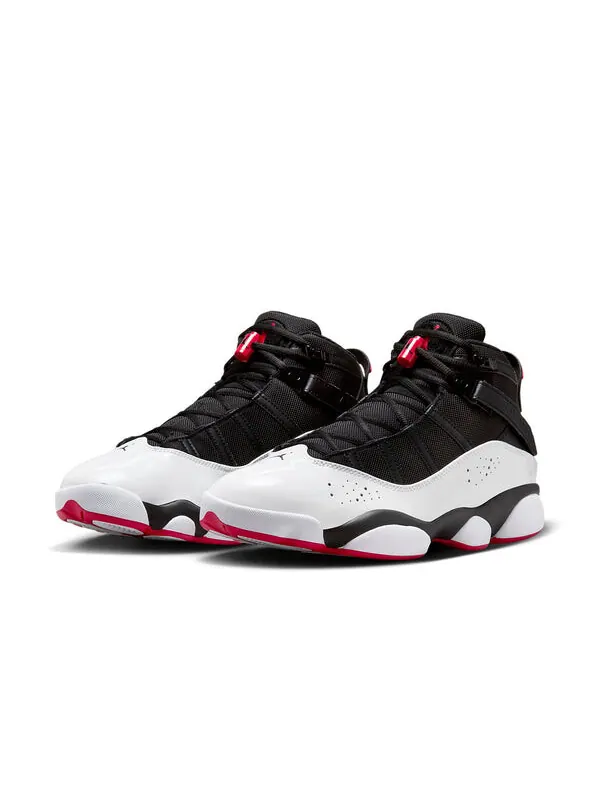 Кроссовки 6 колец Air Jordan — изображение 3 из 4, черный/красный/белый