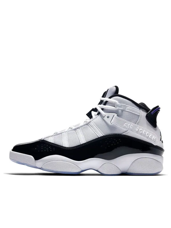 Кроссовки 6 колец Air Jordan — изображение 1 из 4, белый/черный/темный