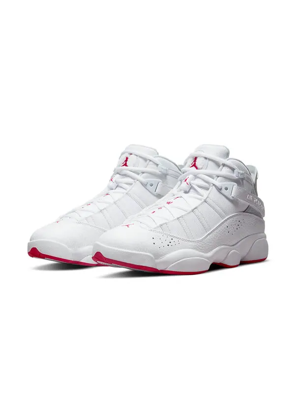 Кроссовки 6 колец Air Jordan — изображение 3 из 4, белый//платиновый