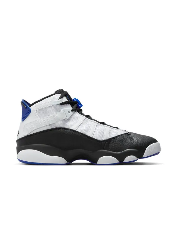 Кроссовки 6 колец Air Jordan — изображение 2 из 4, белый/черный