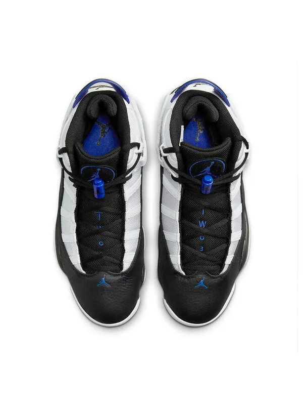 Кроссовки 6 колец Air Jordan — изображение 4 из 4, белый/черный