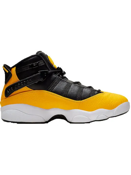 Кроссовки 6 колец Air Jordan — изображение 2 из 4, желтый/черный