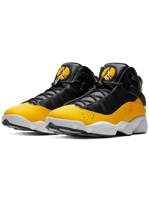 Кроссовки 6 колец Air Jordan — изображение 3 из 4, желтый/черный