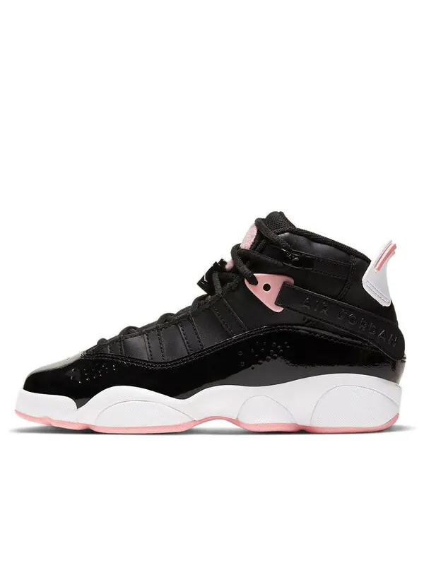 Кроссовки 6 колец Air Jordan — изображение 1 из 4, черный/розовый