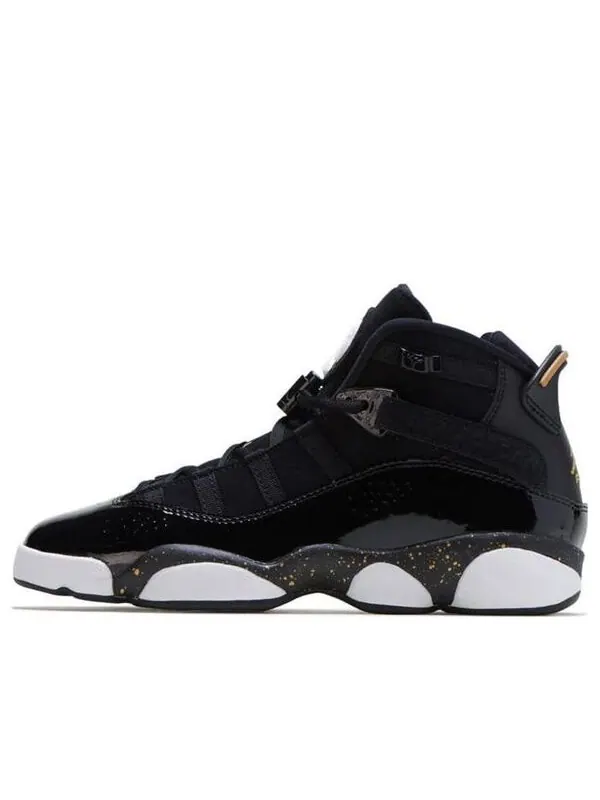 Кроссовки 6 колец Air Jordan — изображение 1 из 4, черный/золотистый