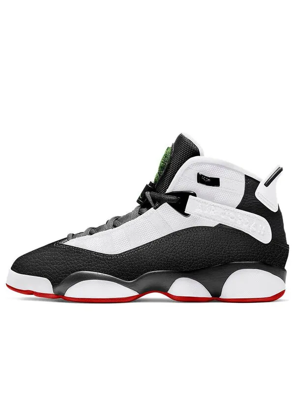 Кроссовки 6 колец Air Jordan — изображение 1 из 3, черный/белый/красный