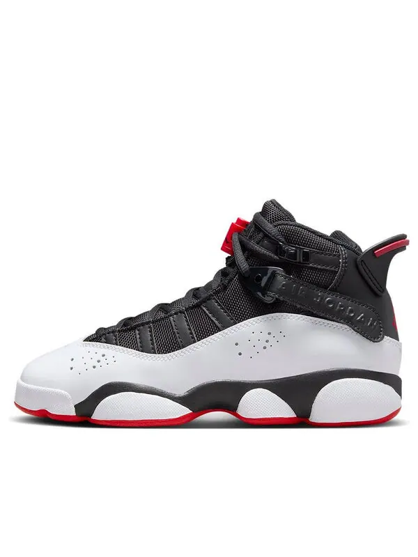 Кроссовки 6 колец Air Jordan — изображение 1 из 4, черный/красный/белый