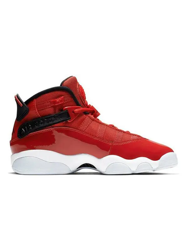 Кроссовки 6 колец Air Jordan — изображение 2 из 4, красный