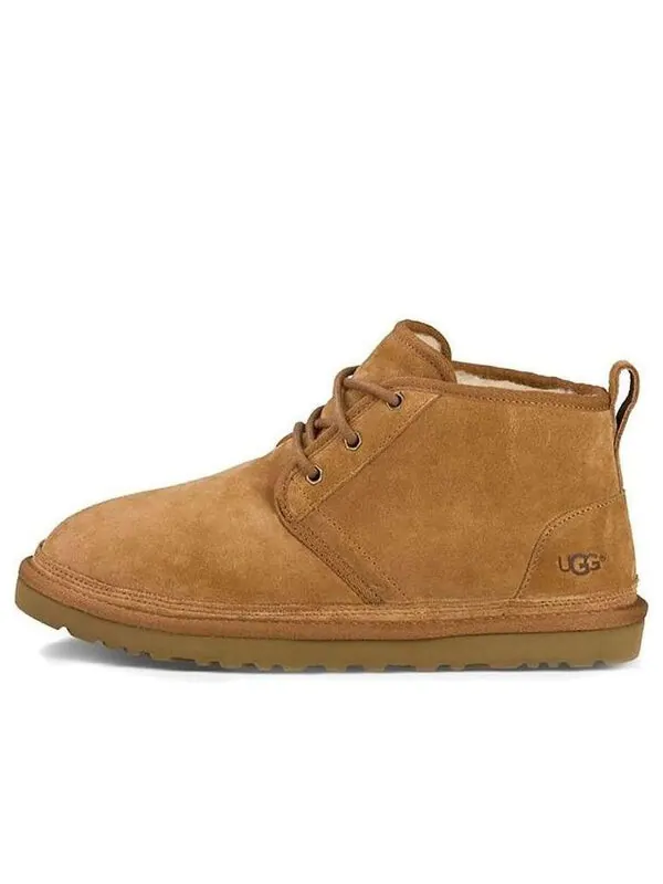 Зимние ботинки Ugg с флисовой подкладкой — изображение 1 из 4, коричневый