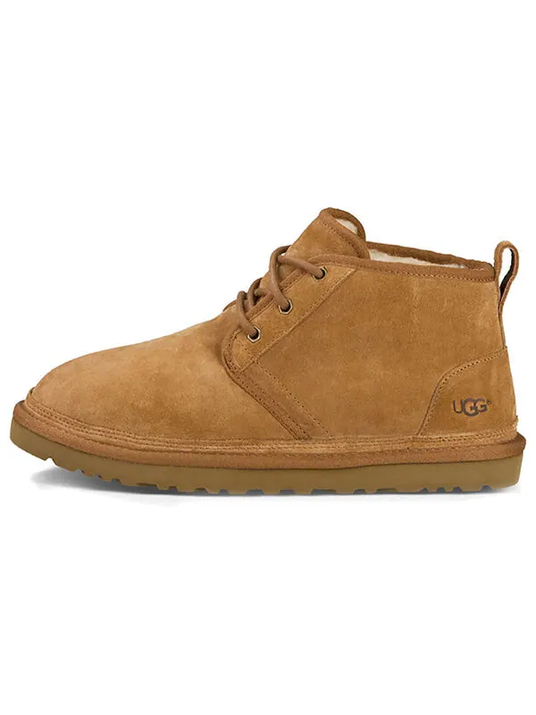 Зимние ботинки Ugg с флисовой подкладкой — изображение 2 из 4, коричневый