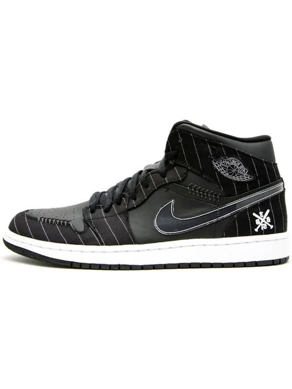 Кроссовки 1 ретро Air Jordan — изображение 2 из 2, черный