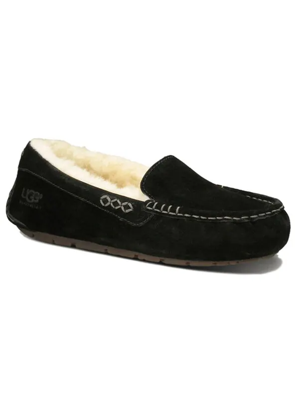 Тапочки ansley slippers black Ugg — изображение 2 из 4, черный