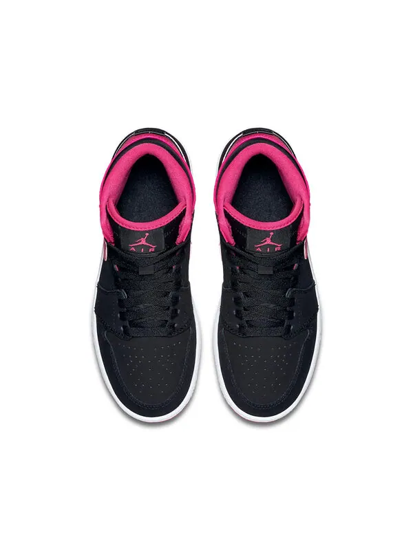 Кроссовки 1 ретро высокие gg Air Jordan — изображение 4 из 4, черный/розовый-белый