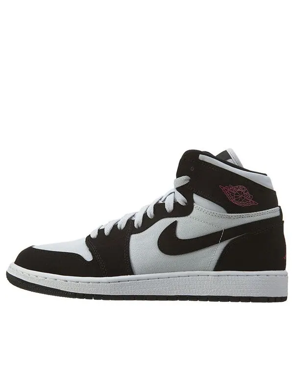 Кроссовки 1 retro high 'pure platinum black pink' Air Jordan — изображение 1 из 4, платиновый/--белый