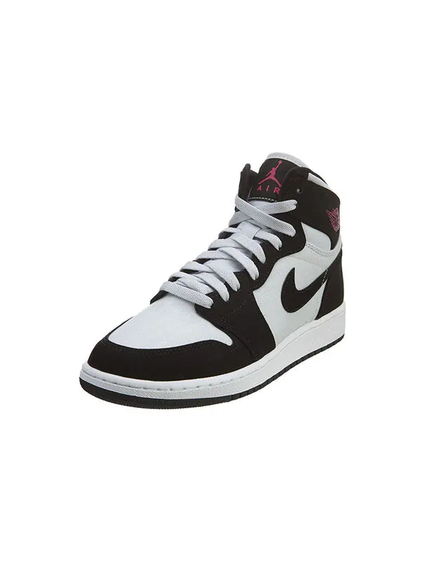 Кроссовки 1 retro high 'pure platinum black pink' Air Jordan — изображение 3 из 4, платиновый/--белый