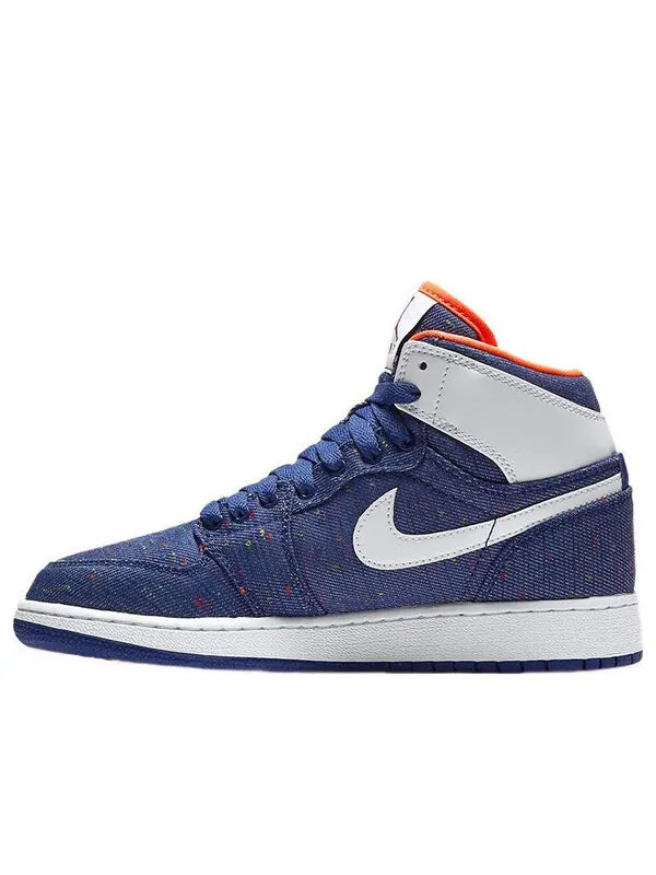 Кроссовки 1 ретро высокие Air Jordan — изображение 1 из 4, синий