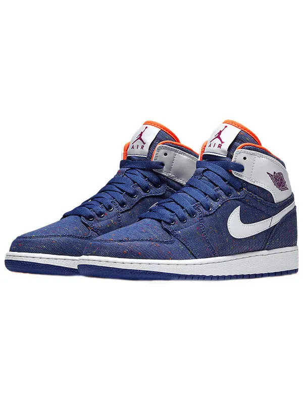 Кроссовки 1 ретро высокие Air Jordan — изображение 3 из 4, синий