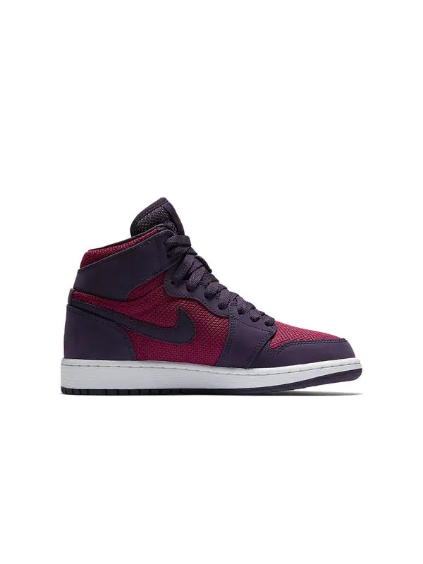 Кроссовки 1 ретро высокие Air Jordan — изображение 2 из 4, темный фиолетовый