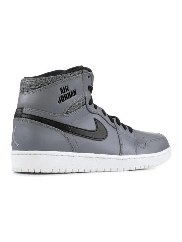 Кроссовки 1 ретро высокие Air Jordan — изображение 4 из 4, серый/белый-черный-белый