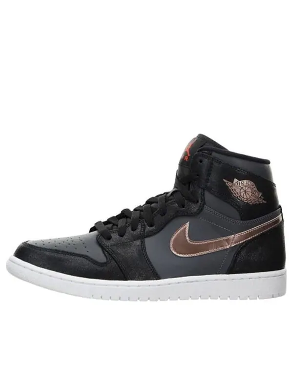 Кроссовки 1 ретро высокие Air Jordan — изображение 1 из 4, черный/красный