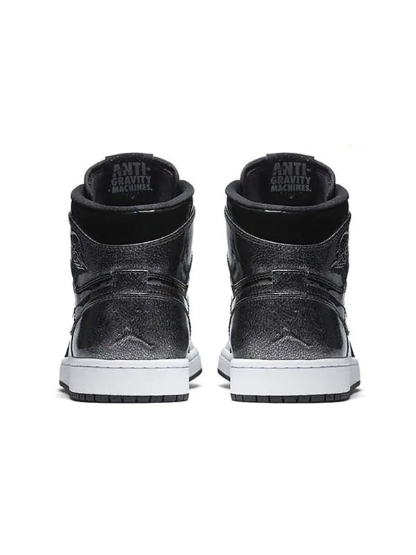 Кроссовки 1 ретро высокие Air Jordan — изображение 3 из 4, черный/белый