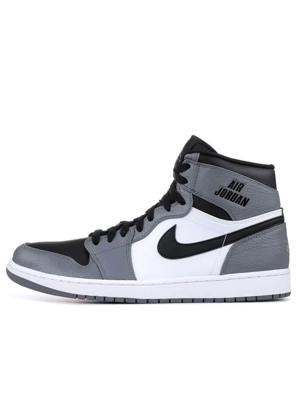 Кроссовки 1 rare air 'cool grey' Air Jordan — изображение 1 из 4, серый/черный/белый