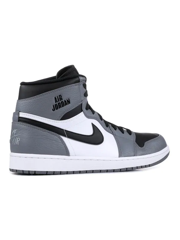 Кроссовки 1 rare air 'cool grey' Air Jordan — изображение 4 из 4, серый/черный/белый