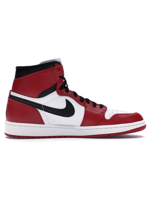 Кроссовки 1 ретро высокие Air Jordan — изображение 2 из 4, белый/красный-черный