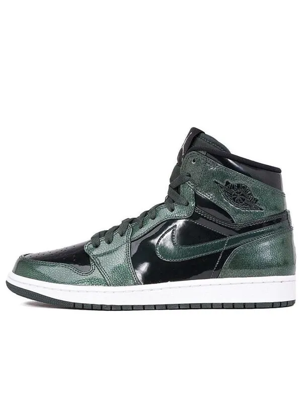 Кроссовки 1 high 'anti-gravity machines' Air Jordan — изображение 1 из 4, зеленый/черный-белый
