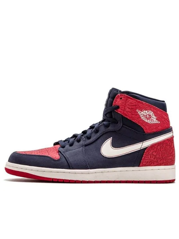 Кроссовки 1 ретро высокие Air Jordan — изображение 1 из 4, синий