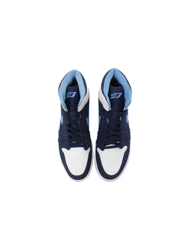 Кроссовки 1 ретро высокие Air Jordan — изображение 4 из 4, темно-синий/-белый