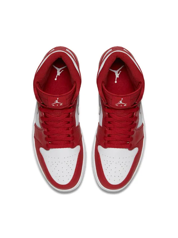 Кроссовки 1 ретро высокие Air Jordan — изображение 4 из 4, красный/-белый