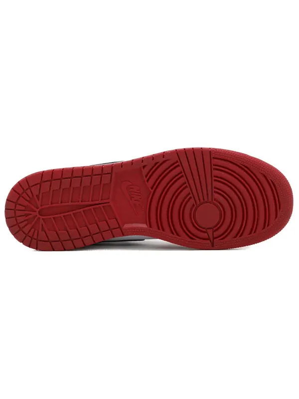 Кроссовки 1 ретро og Air Jordan — изображение 3 из 3, белый/красный-черный