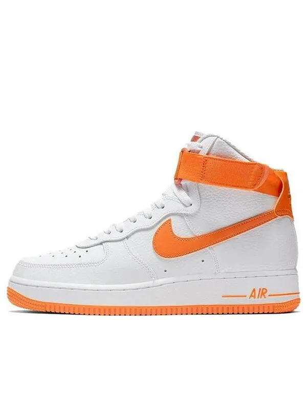 Кроссовки air force 1 высокие Nike — изображение 1 из 4, белый/оранжевый