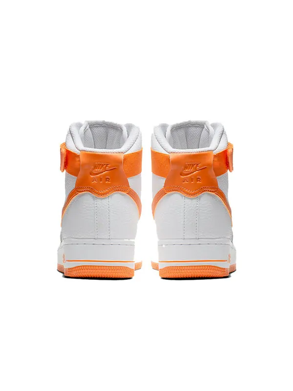 Кроссовки air force 1 высокие Nike — изображение 4 из 4, белый/оранжевый