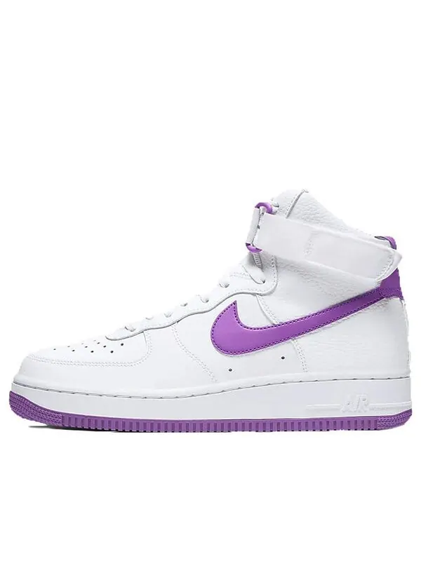 Кроссовки air force 1 высокие Nike — изображение 1 из 4, белый/фиолетовый