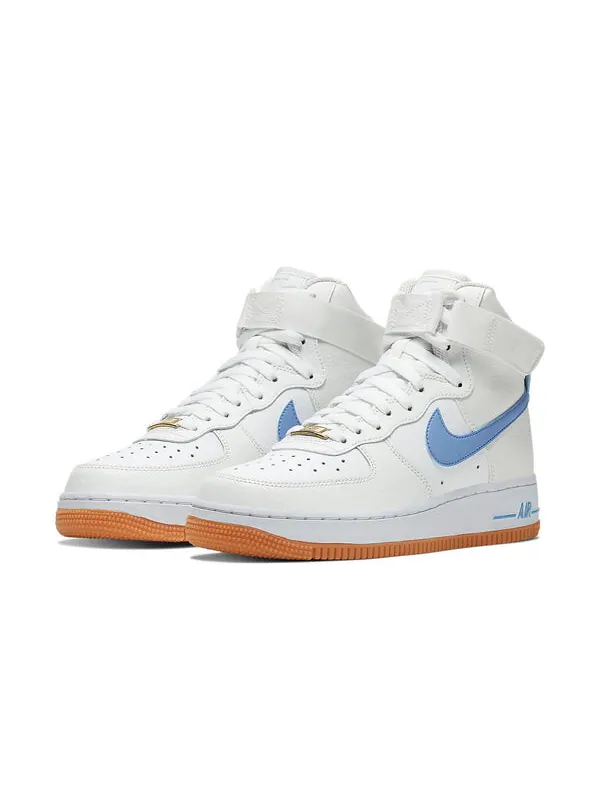 Кроссовки air force 1 высокие Nike — изображение 3 из 4, белый/синий