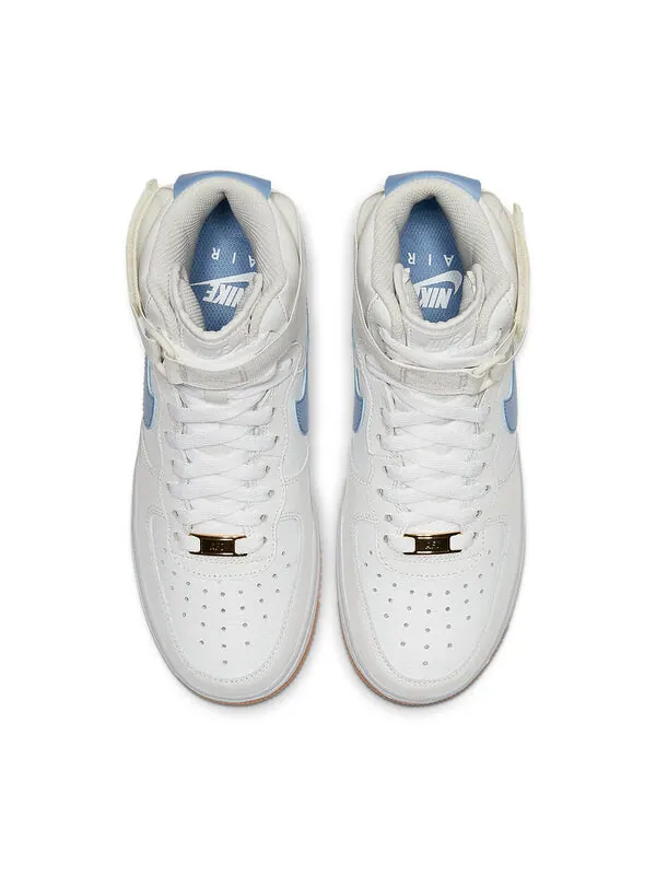 Кроссовки air force 1 высокие Nike — изображение 4 из 4, белый/синий