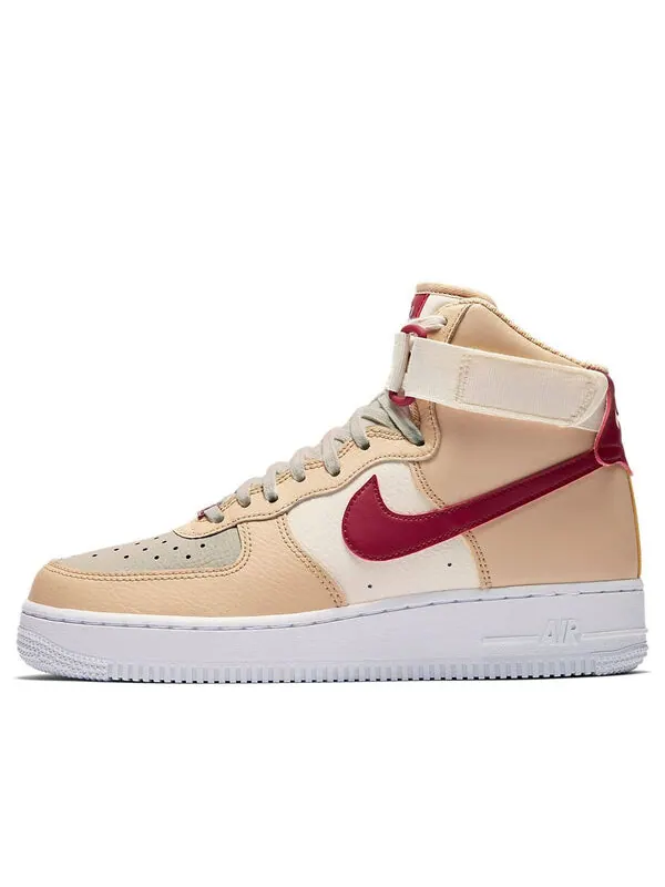 Кроссовки air force 1 высокие Nike — изображение 1 из 4, белый/розовый
