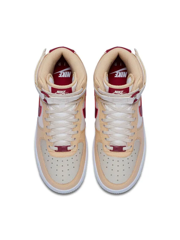 Кроссовки air force 1 высокие Nike — изображение 4 из 4, белый/розовый